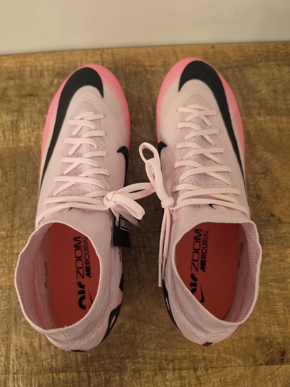Nike Zoom Mercurial Superfly 9 Elite SG-Pro ACC Pink FD0246-601 Men Sz 10.5 NEW - Picture 8 of 13